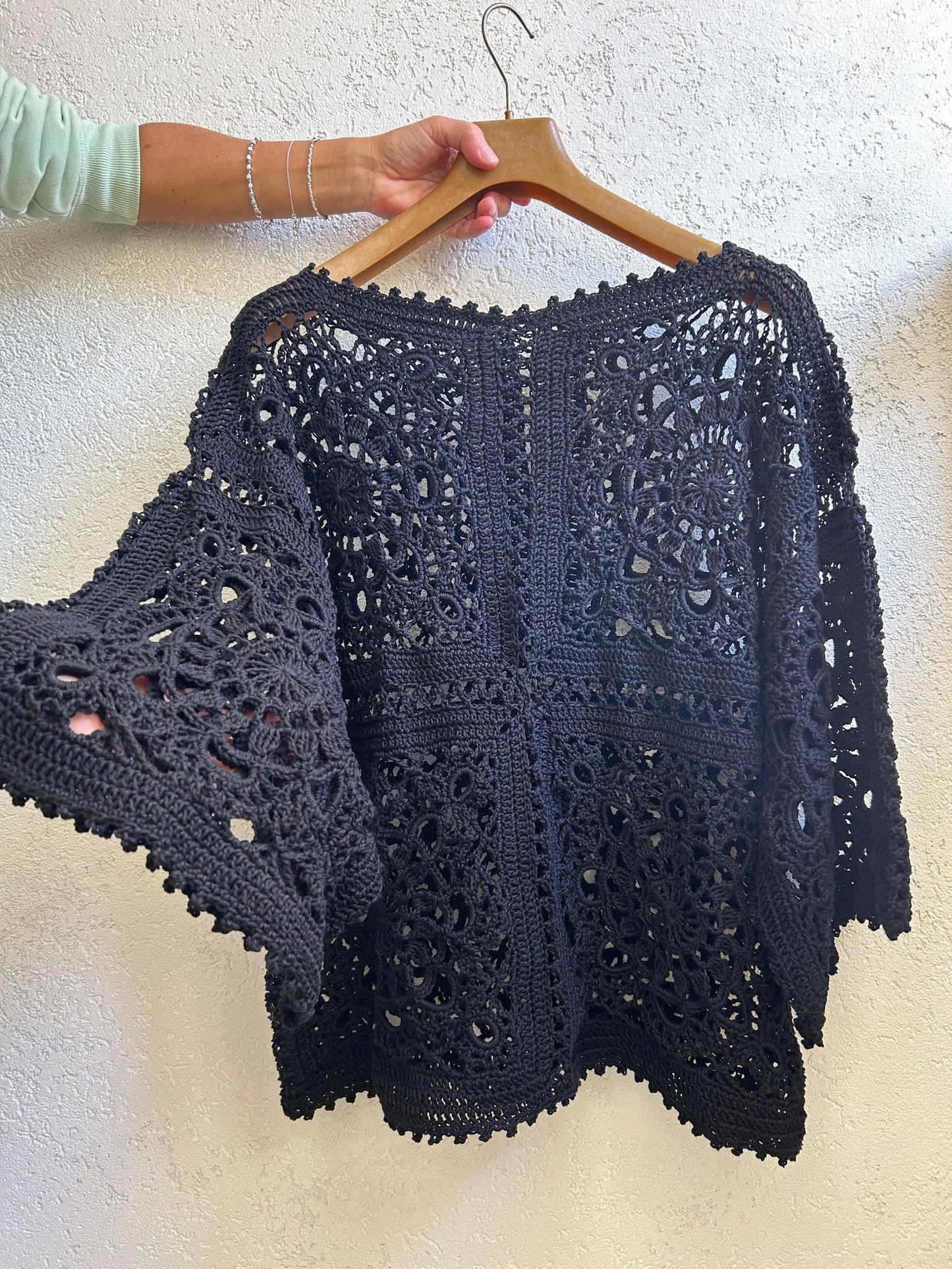 CLAS TOP Granny Square, crochet pattern